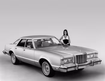 1977 Mercury Cougar Brougham Sedan (94 53K)
