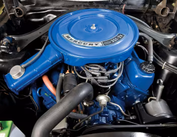 Sob o capô 1970 Mercury Cougar Convertible '1969–70
