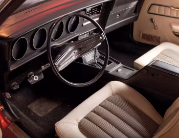 Interior 1973 Mercury Cougar Convertible (76D)