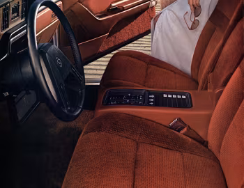 Interior 1985 Mercury Cougar LS '10.1984–09.1985