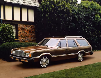 1982 Mercury Cougar GS Station Wagon with Villager Option (74D)