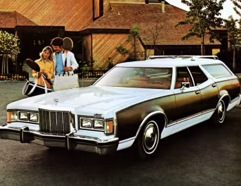 1977 Mercury Cougar Villager Wagon (96 71K)