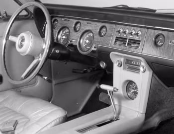 Painel frontal 1968 Mercury Cougar XR-7 (93) '1967–68