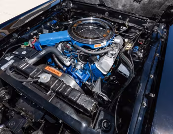 Sob o capô 1969 Mercury Cougar XR-7 (65)