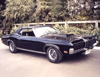1970 Mercury Cougar XR-7 Convertible (94) '1969–70