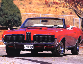 1970 Mercury Cougar XR-7 Convertible (94) '1969–70