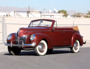 1940 Mercury Eight Convertible Sedan (09A 74)