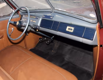 Interior 1940 Mercury Eight Convertible Sedan (09A 74)