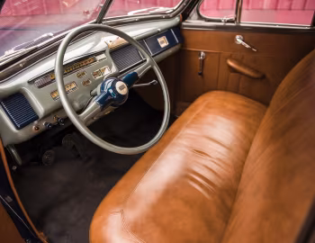 Interior 1940 Mercury Eight Convertible Sedan (09A 74)