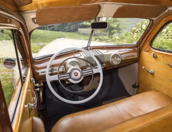 Painel frontal 1947 Mercury Eight Station Wagon (79M 79)
