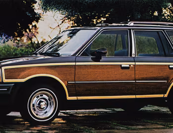 1981 Mercury Lynx GL 4-door Liftgate Station Wagon with Villager Woodtone Option (65/60Z 74D)