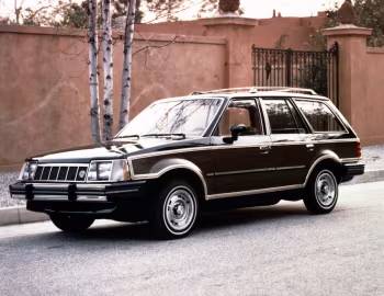 1981 Mercury Lynx GL 4-door Liftgate Station Wagon with Villager Woodtone Option (65/60Z 74D)