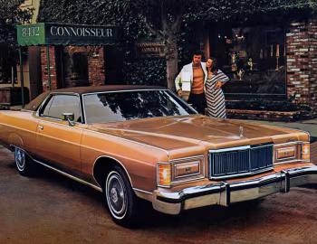 1977 Mercury Marquis Brougham 2-door Hardtop (64 65K)