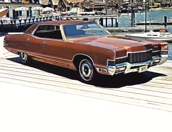 1971 Mercury Marquis Brougham 4-door Hardtop (68) '1970–71