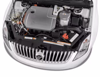 Sob o capô 2010–11 Mercury Milan Hybrid '2009–12.2010