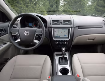 Interior 2010–11 Mercury Milan Hybrid '2009–12.2010