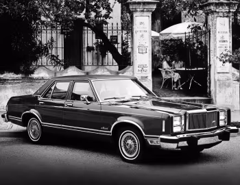 1979 Mercury Monarch Ghia 4-door Sedan (34 54H)