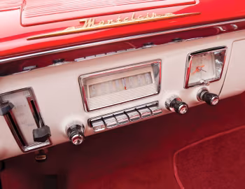 Interior 1955 Mercury Montclair Convertible (76B)