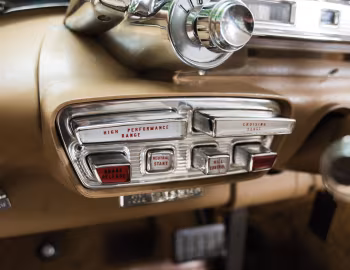 Interior 1958 Mercury Montclair Phaeton Super Marauder Coupe (63B)