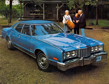 1974 Mercury Montego MX Brougham 4-door Sedan [Canada]