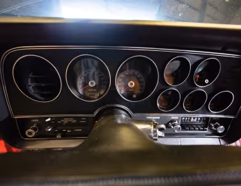 Painel 1973 Mercury Montego GT 2-door Fastback (16) '1972–73