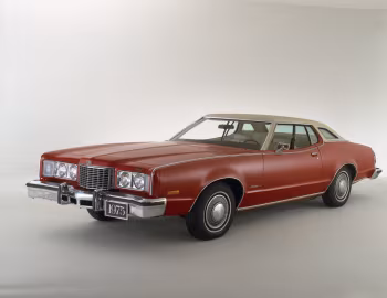 1975 Mercury Montego MX Brougham 2-door Hardtop with Custom Trim Option '1974–75