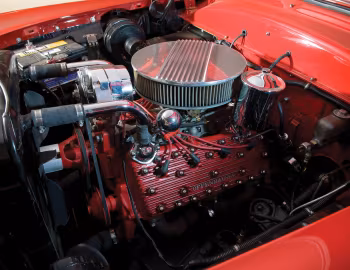 Sob o capô 1953 Mercury Monterey Convertible (76B)