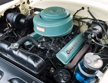 Sob o capô 1954 Mercury Monterey Convertible (76В)