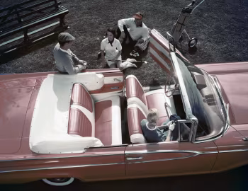Interior 1959 Mercury Monterey Convertible (76A) '1958–59