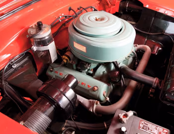 Sob o capô 1954 Mercury Monterey Hardtop Coupe (60B)