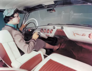 Interior Mercury Monterey XM-800 Concept Car '1954