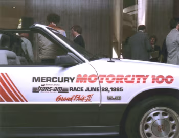 Mercury Motorsport Capri Pace Car '1985