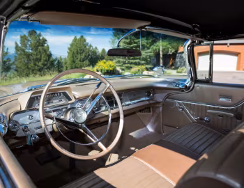 Painel frontal 1960 Mercury Park Lane Convertible (76D)
