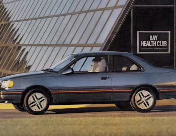 1986–87 Mercury Topaz GS Sport Sedan (33 66D)