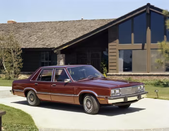 1980 Mercury Zephyr Ghia 4-door Sedan (32 54D)
