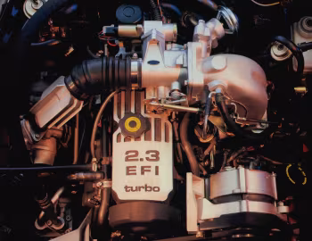 Under the hood 1987 Merkur XR4Ti