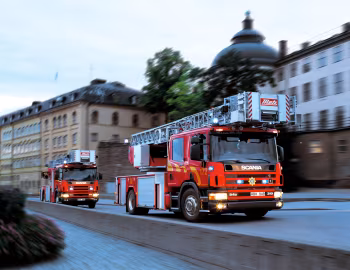 Scania P94DB 310 4×2 Drehleiter Metz '2000–04