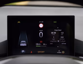 Tableau de bord MG4 EV XPower [UK-spec] '2023–26
