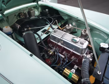 Sob o capô MGA 1600 (MkI) '1959–61