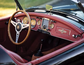 Painel frontal 1959–60 MGA Twin-Cam [North America] '1958–60