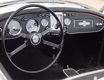 Painel frontal 1959–60 MGA Twin-Cam [North America] '1958–60