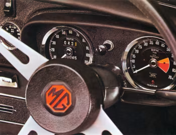 Painel MGB GT '1973–75
