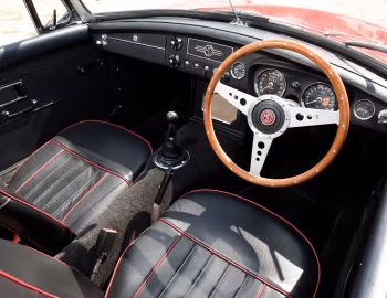 Painel frontal MGB Roadster [UK-spec] '05.1962–10.1967