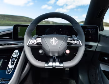 Painel frontal MG Cyberster [UK-spec] '2024–pr.
