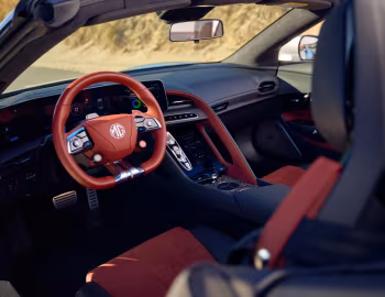 Interior MG Cyberster GT [EU-spec] '2024–pr.