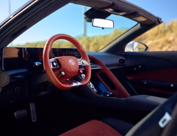 Interior MG Cyberster GT [EU-spec] '2024–pr.