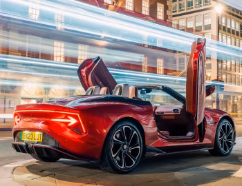 MG Cyberster pre-production '2023