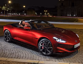 MG Cyberster pre-production '2023