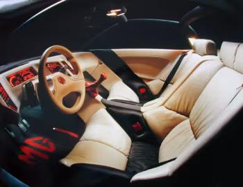 Interior MG EX-E Concept '1985