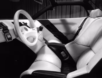 Interior MG EX-E Concept '1985